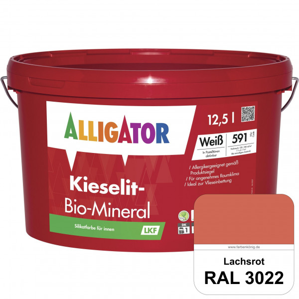 Kieselit-Bio-Mineral LKF (RAL 3022 Lachsrot)