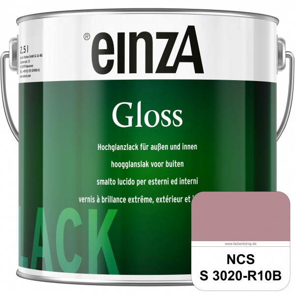 einzA Gloss (NCS S 3020-R10B) Hochwertiger Alkydharzlack in Premium-Qualität, hochglänzend.