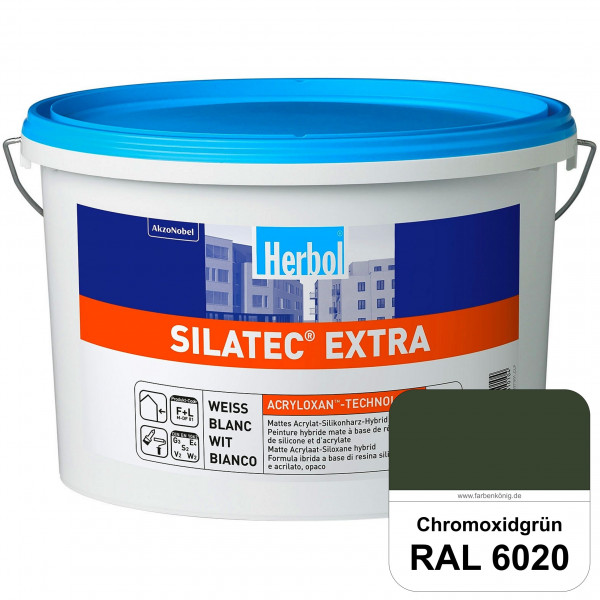 Silatec Extra (RAL 6020 Chromoxidgrün) Siliconharz-Hybrid-Fassadenfarbe