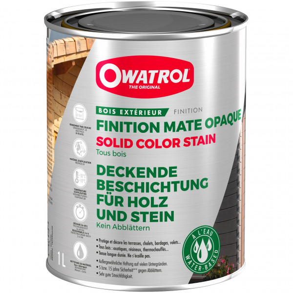 Solid Color Stain (Schwedenrot)