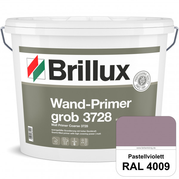 Wand-Primer grob ELF 3728 (RAL 4009 Pastellviolett) quarzgefüllte Spezialgrundierfarbe für Gipskarto