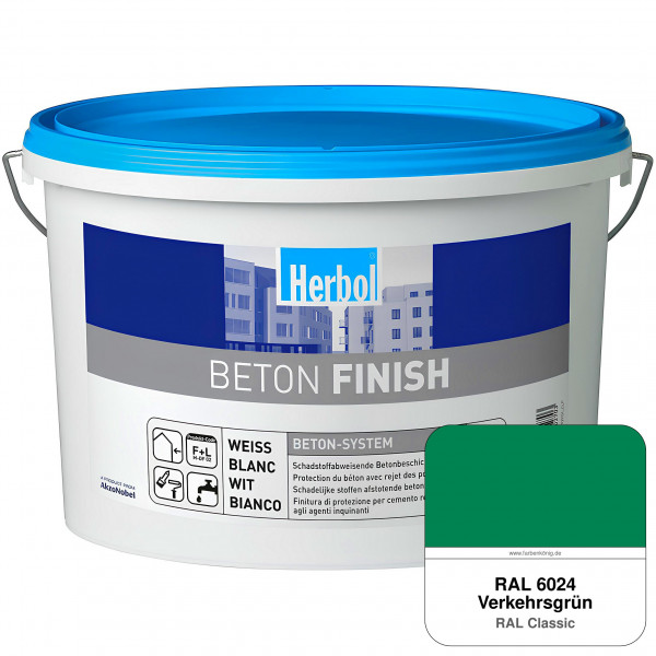 Beton Finish (RAL 6024 Verkehrsgrün)
