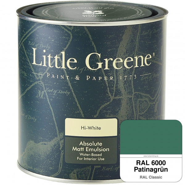 Absolute Matt Emulsion - Sample Pot 250 ml (RAL 6000 Patinagrün)