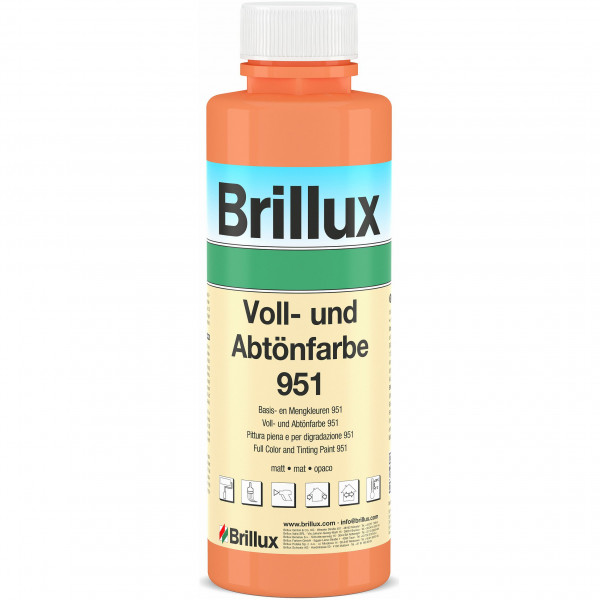 Voll- und Abtönfarbe 951 (B-Ware) - 0,5 Liter (Brombeer)