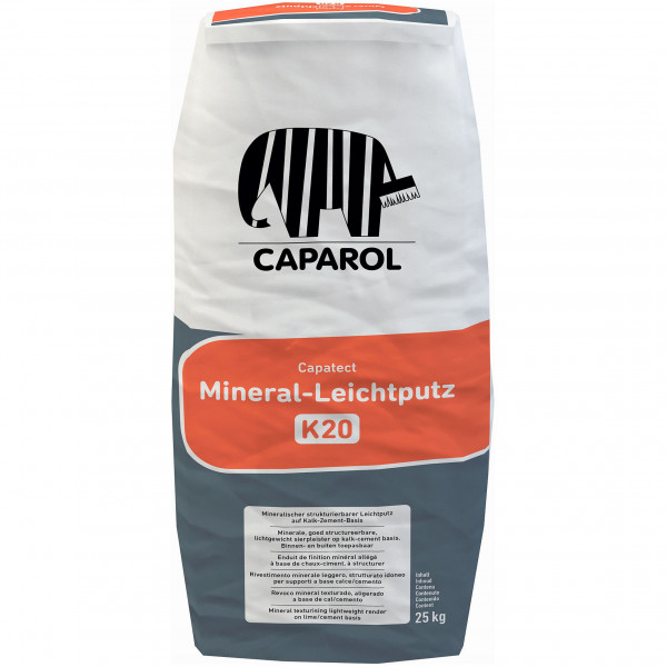 Capatect Mineral-Leichtputz R/K R50 (Naturweiß)