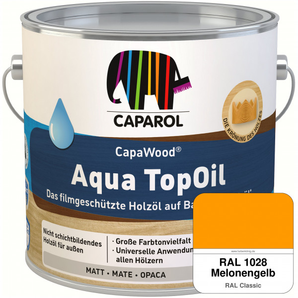 CapaWood® AquaTopOil (RAL 1028 Melonengelb)