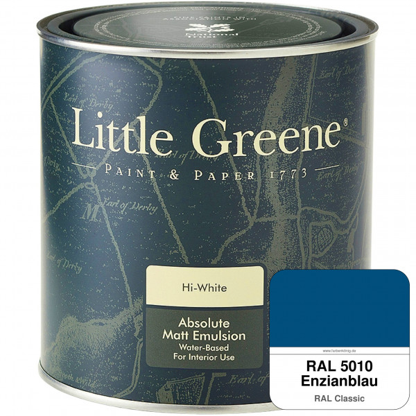 Absolute Matt Emulsion - Sample Pot 250 ml (RAL 5010 Enzianblau)