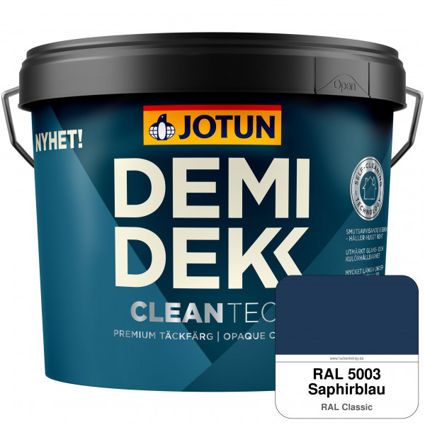 DEMIDEKK Cleantech (ehemals Demidekk Optimal, Demidekk Ultimate Täckfärg) - Deckende Holzfarbe für A