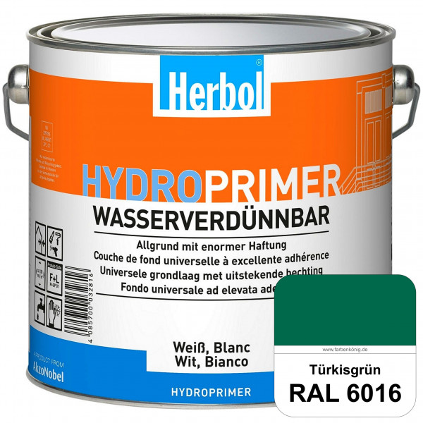 Hydroprimer (RAL 6016 Türkisgrün) wasserverdünnbare Allgrund (Innen&Außen)