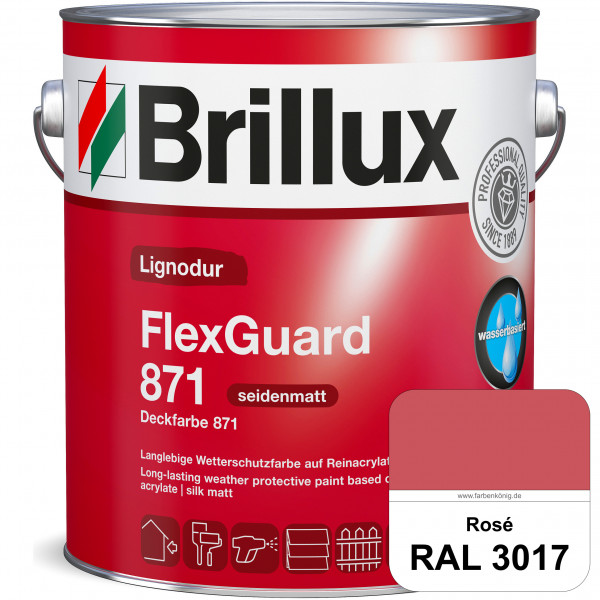 Lignodur FlexGuard 871 (Deckfarbe 871) RAL 3017 Rosa