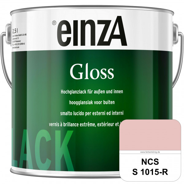 einzA Gloss (NCS S 1015-R) Hochwertiger Alkydharzlack in Premium-Qualität, hochglänzend.