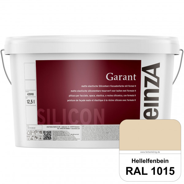 einzA Garant (RAL 1015 Hellelfenbein) elastische Siliconharz-Fassadenfarbe