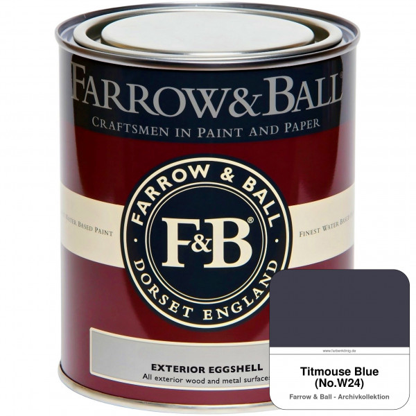 Exterior Eggshell (Titmouse Blue No. W24)