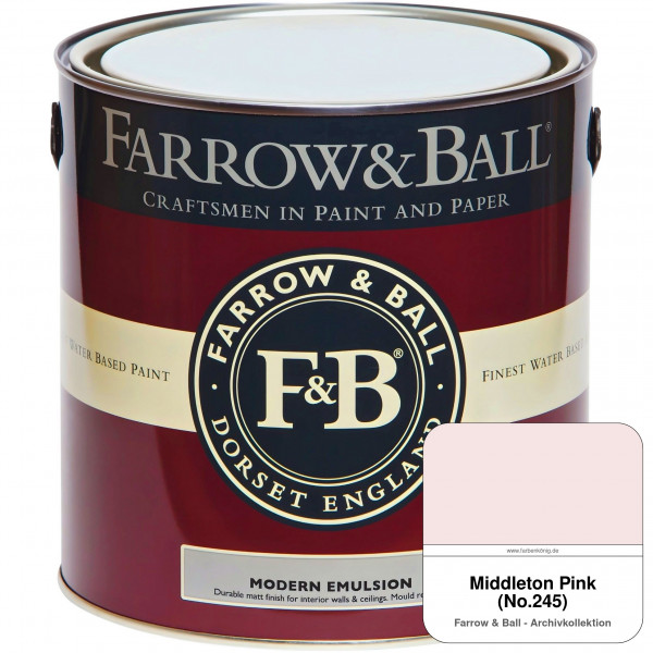 Modern Emulsion (Middleton Pink No. 245)