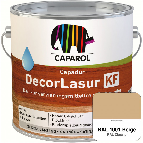 Caparol Capadur DecorLasur KF (RAL 1001 Beige)