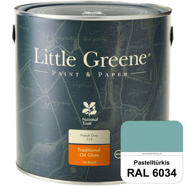 Traditional Oil Gloss (RAL 6034 Pastelltürkis)