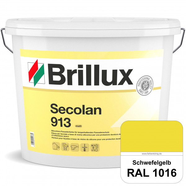 Secolan 913 (RAL 1016 Schwefelgelb)
