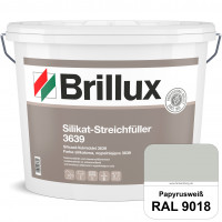 Silikat-Streichfüller ELF 3639 (RAL 9018 Papyrusweiß) Wetterbeständiger, gebrauchsfertiger Streichfü