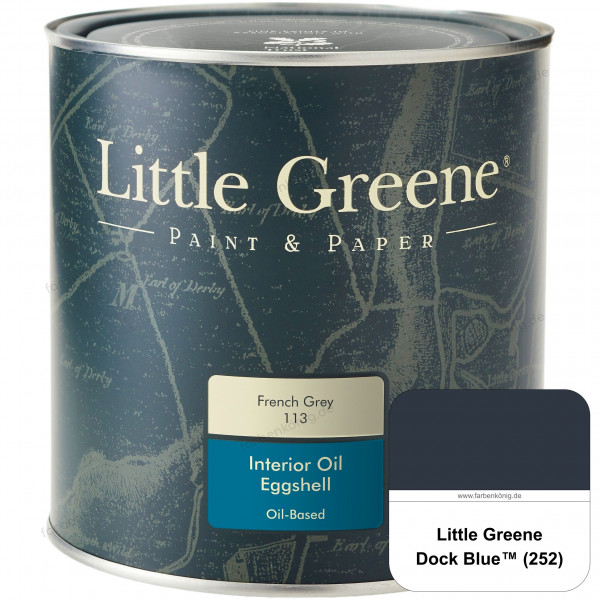 Interior Oil Eggshell (252 Dock Blue)