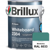 2K-Aqua Whiteboard 2384 (RAL 6033 Minttürkis) Zur Erstellung von Whiteboardflächen für die Beschrift