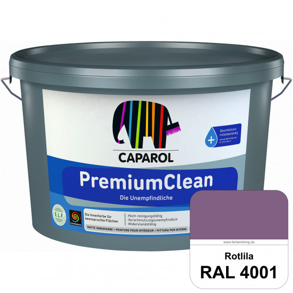 PremiumClean (RAL 4001 Rotlila) Hoch reinigungsfähige Farbe für beanspruchte Flächen (innen)