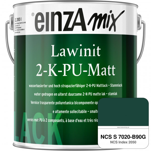 einzA Lawinit 2-K-PU Matt Stammlack (NCS S 7020-B90G)