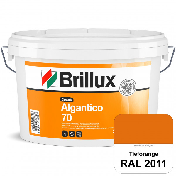 Creativ Algantico 70 (RAL 2011 Tieforange) Dekospachtelmasse auf Kalkbasis, zur Oberflächengestaltun