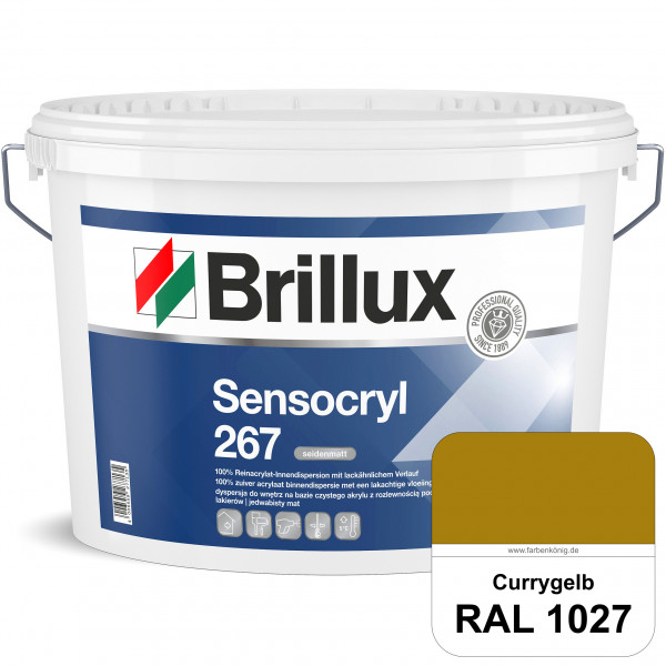 Sensocryl ELF 267 (RAL 1027 Currygelb) seidenmatt hochwertige Reinacrylat-Innendispersion für Artzpr