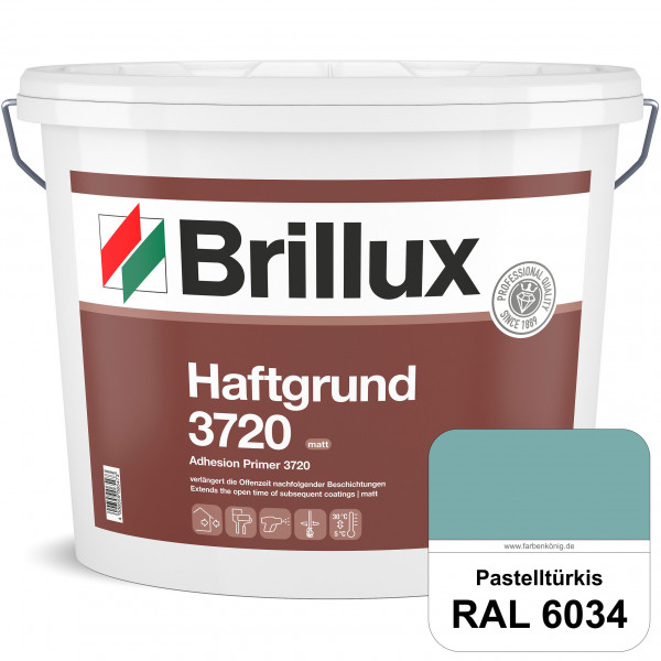 Haftgrund ELF 3720 (RAL 6034 Pastelltürkis) Grundierfarbe für schwach saugenden Untergründen (innen&