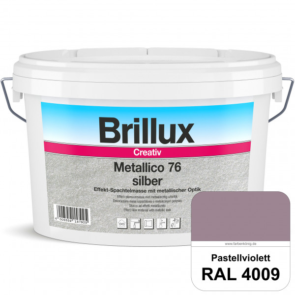 Creativ Metallico 76 (RAL 4009 Pastellviolett) Effektspachtelmasse für Oberflächen mit metallischer