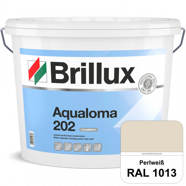 Aqualoma ELF 202 (RAL 1013 Perlweiß) geruchsarme, wasserverdünnbare & hochdeckende Isolierfarbe