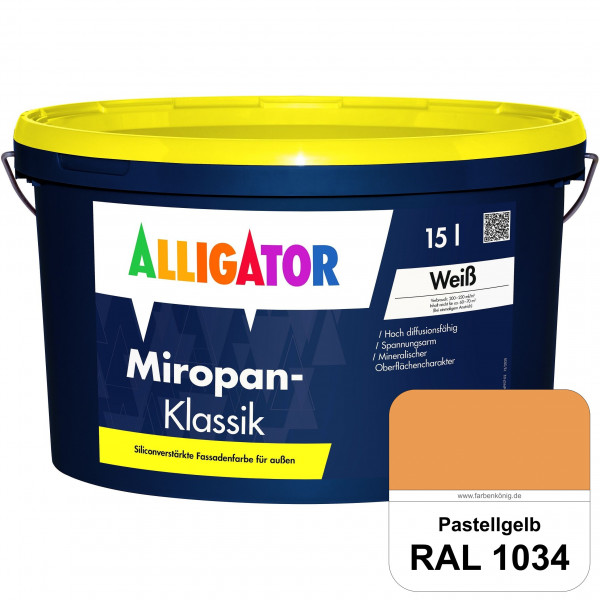 Miropan-Klassik (RAL 1034 Pastellgelb)