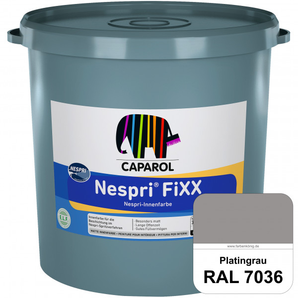 Nespri® FiXX (RAL 7036 Platingrau) Spezielle Innenfarbe für die rationelle Beschichtung im Nespri-Sp