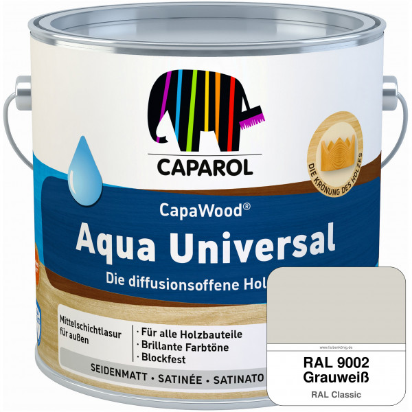 CapaWood® Aqua Universal (RAL 9002 Grauweiß)