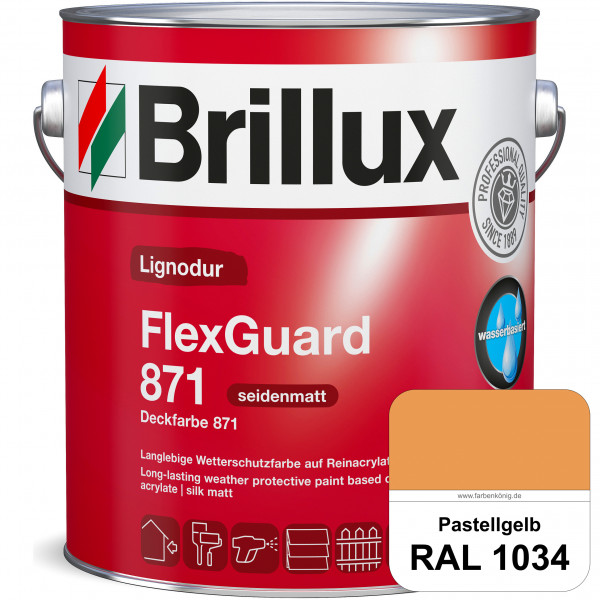 Lignodur FlexGuard 871 (Deckfarbe 871) RAL 1034 Pastellgelb