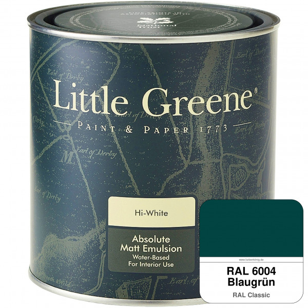 Absolute Matt Emulsion - Sample Pot 250 ml (RAL 6004 Blaugrün)