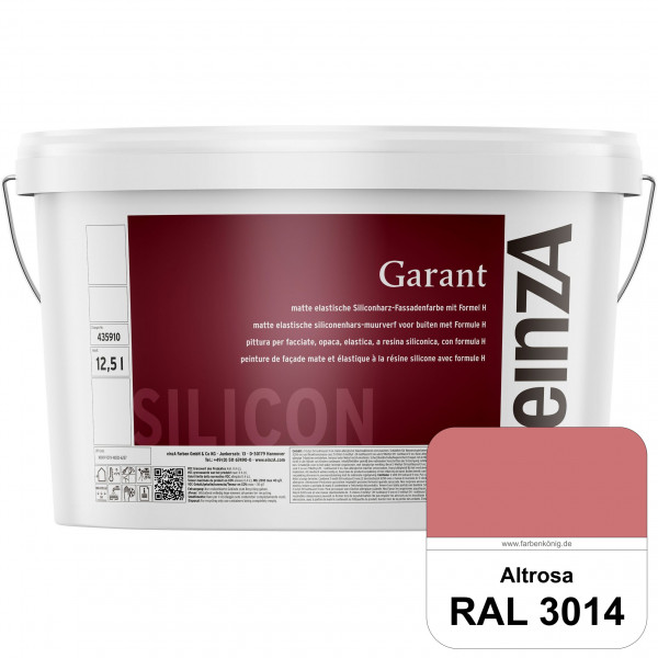 einzA Garant (RAL 3014 Altrosa) elastische Siliconharz-Fassadenfarbe