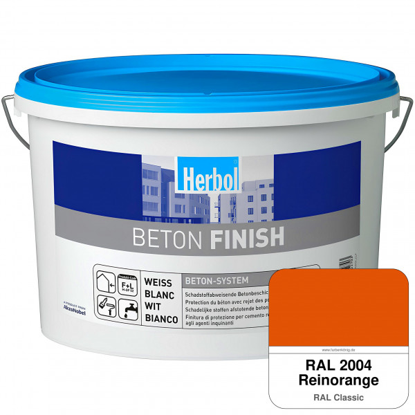 Beton Finish (RAL 2004 Reinorange)