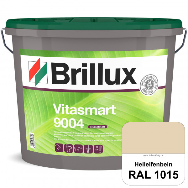 Vitasmart 9004 (RAL 1015 Hellelfenbein) Hochwertige matte konservierungsmittelfreie Innendispersion