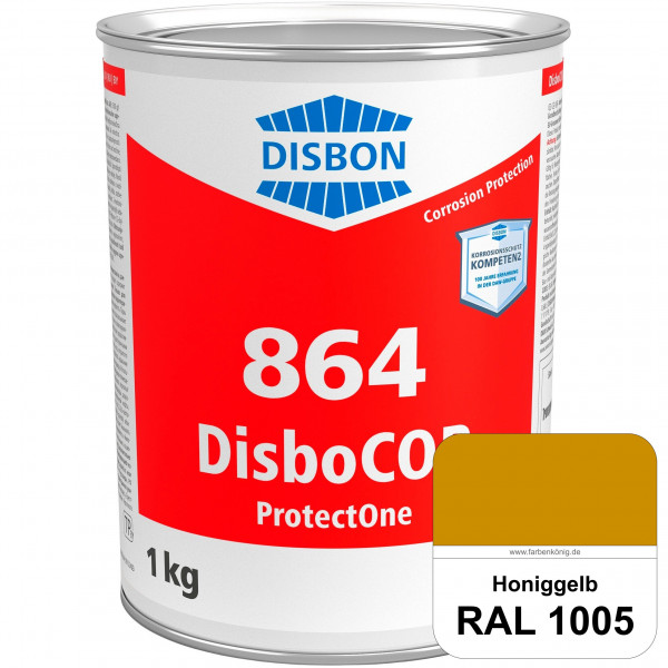 DisboCOR 864 ProtectOne (RAL 1005 Honiggelb) 1-Topf-geeignete Korrosionsschutz für alle metallische