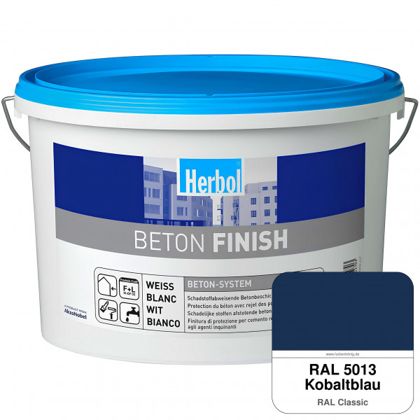 Beton Finish (RAL 5013 Kobaltblau)