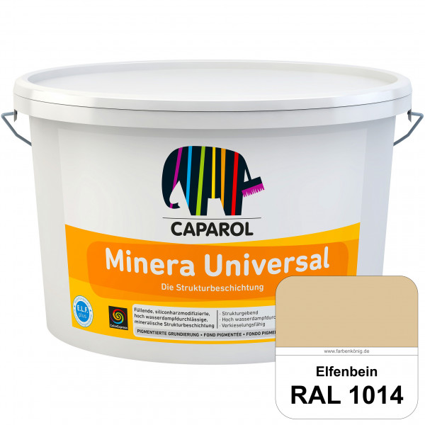 Minera Universal (RAL 1014 Elfenbein) Füllende & quarzhaltiges Spezial-Grundiermittel