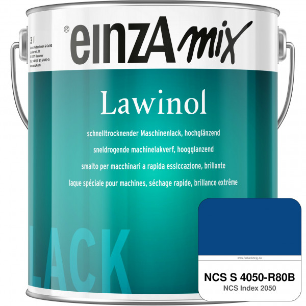 einzA Lawinol hochglänzend (NCS S 4050-R80B)