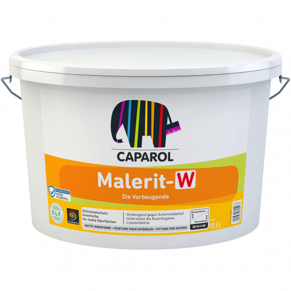 Malerit-W (B-Ware) - 2,5 Liter (Weiß)