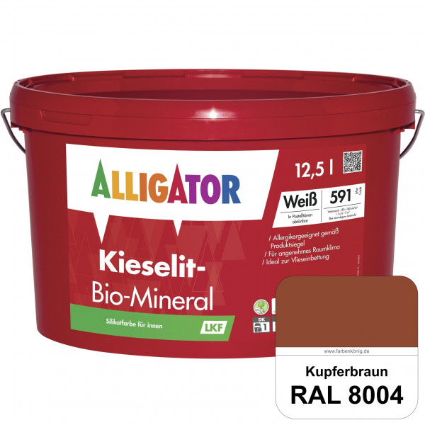 Kieselit-Bio-Mineral LKF (RAL 8004 Kupferbraun)