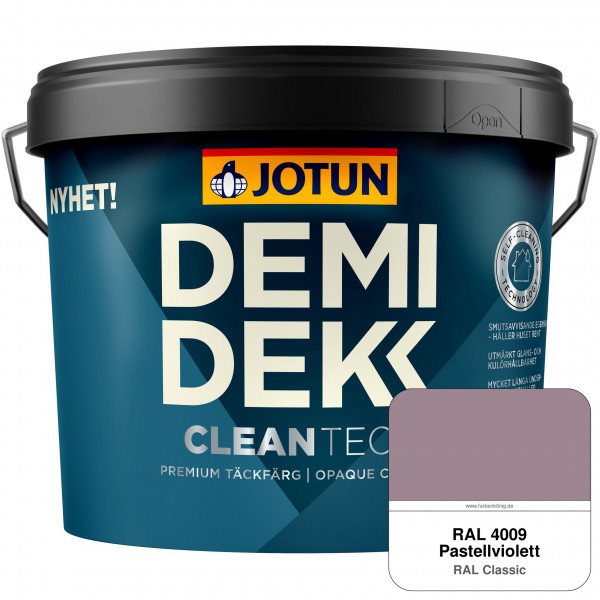 DEMIDEKK Cleantech - Deckende Holzfarbe für Außen (RAL 4009 Pastellviolett)