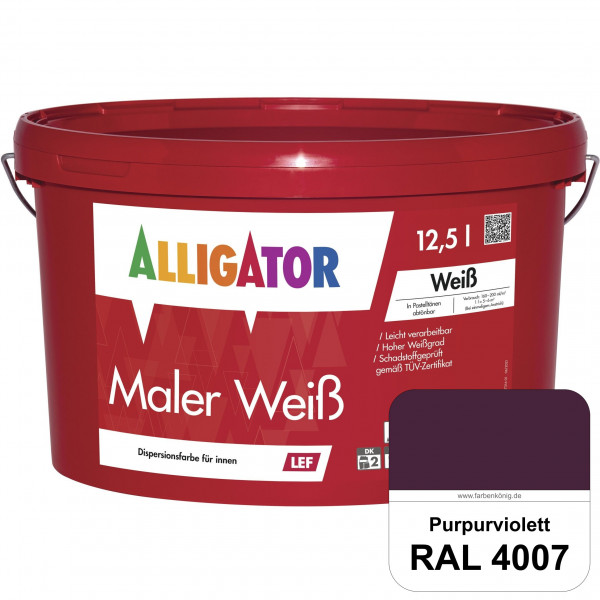 Maler Weiß LEF (RAL 4007 Purpurviolett)