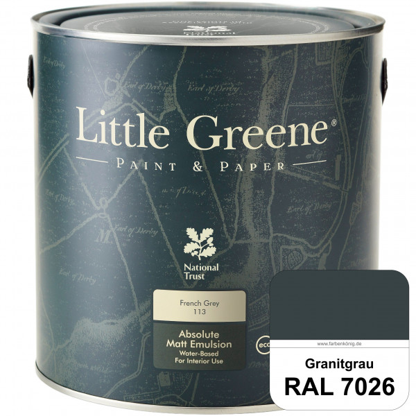 Absolute Matt Emulsion (RAL 7026 Granitgrau)