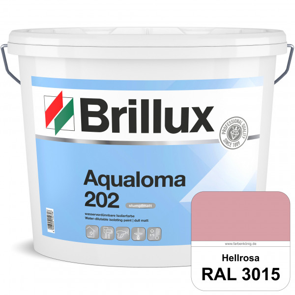 Aqualoma ELF 202 (RAL 3015 Hellrosa) geruchsarme, wasserverdünnbare & hochdeckende Isolierfarbe