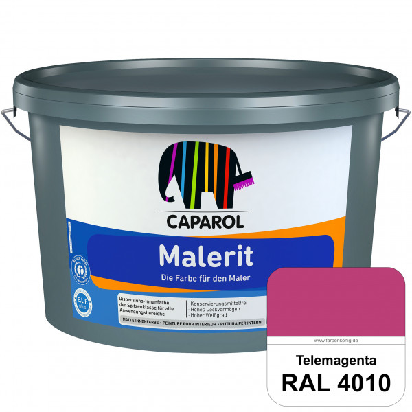 Malerit E.L.F. (RAL 4010 Telemagenta) matte Innenfarbe für Neu- & Renovierungsanstriche